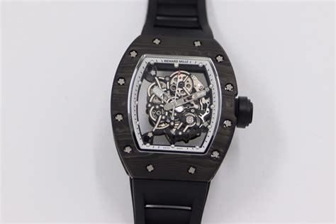 richard mille crown rubber